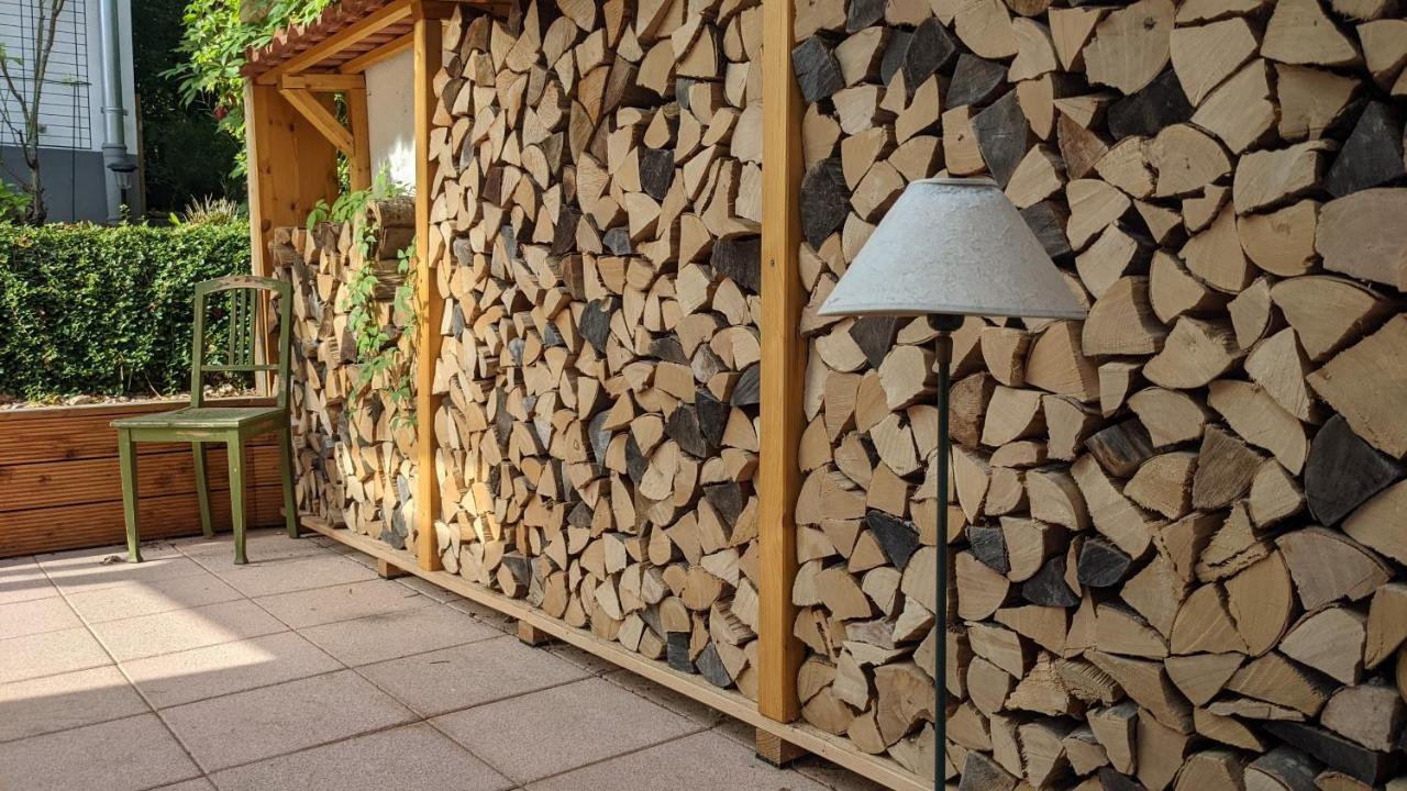 Ferienwohnung Am Hardtwald 하이덴하임안데어브렌츠 외부 사진